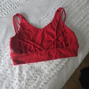 BuffBunny Red Sports Bra